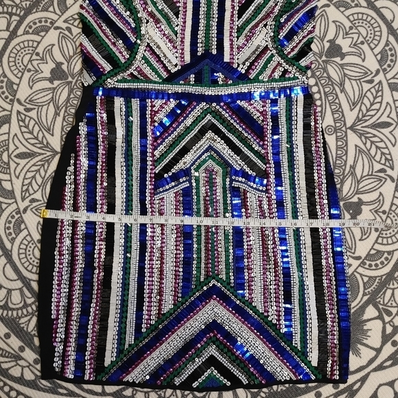 NBD x Naven Twins Involved Beaded Dress Size M - Picture 15 of 16